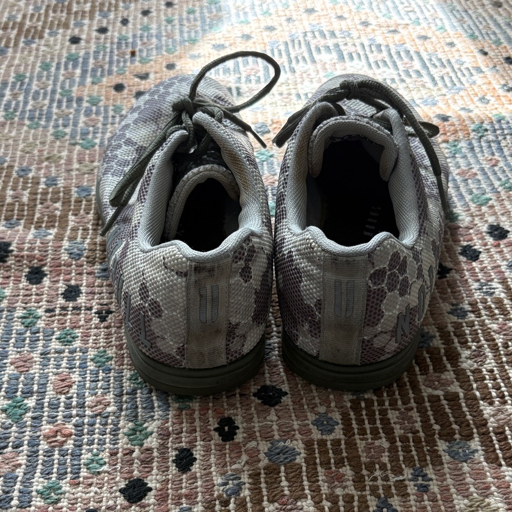 Nobull Gray Hexagon Pattern Sneakers - image 4